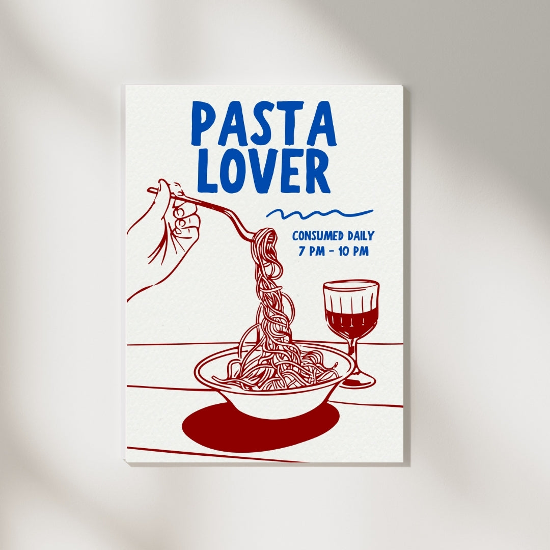 Pasta Lover Poster