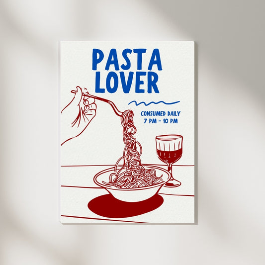 Pasta Lover Poster