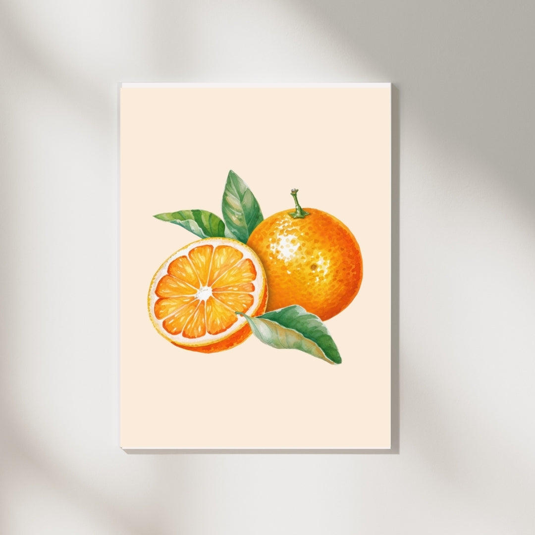 Orange Poster