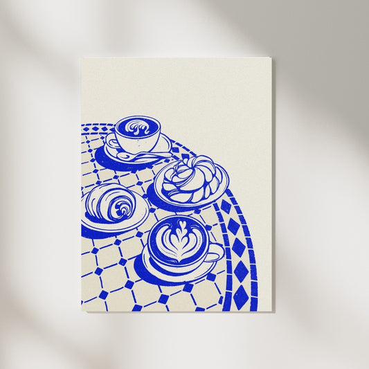 Modern Breakfast Poster