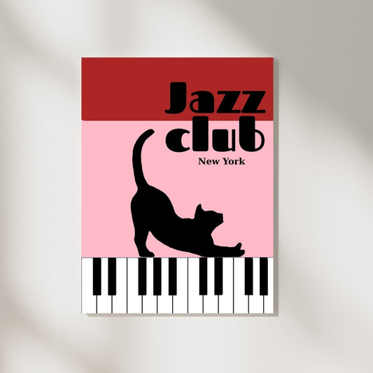 Jazz Club New York Poster