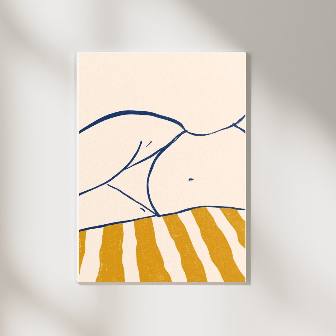 Minimalist Çizgi Sanatı Poster