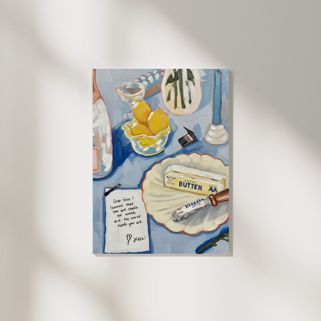 Sıra Dışı Natürmort Poster