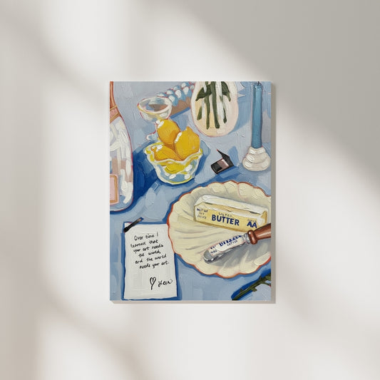 Sıra Dışı Natürmort Poster