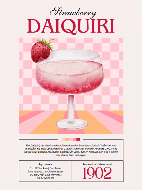 Strawberry Daiquiri Posteri