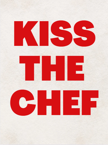 Kiss The Chef Poster
