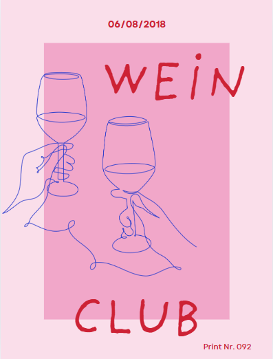 Wein Club Poster